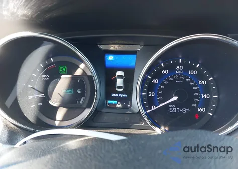 2013 Hyundai Sonata Hybrid Limited z USA, uszkodzony, nr VIN KMHEC4A46DA076338